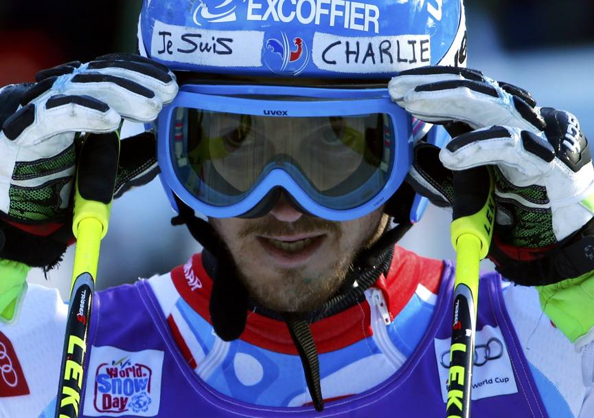 Lo sciatore francese Steve Missilier. Reuters